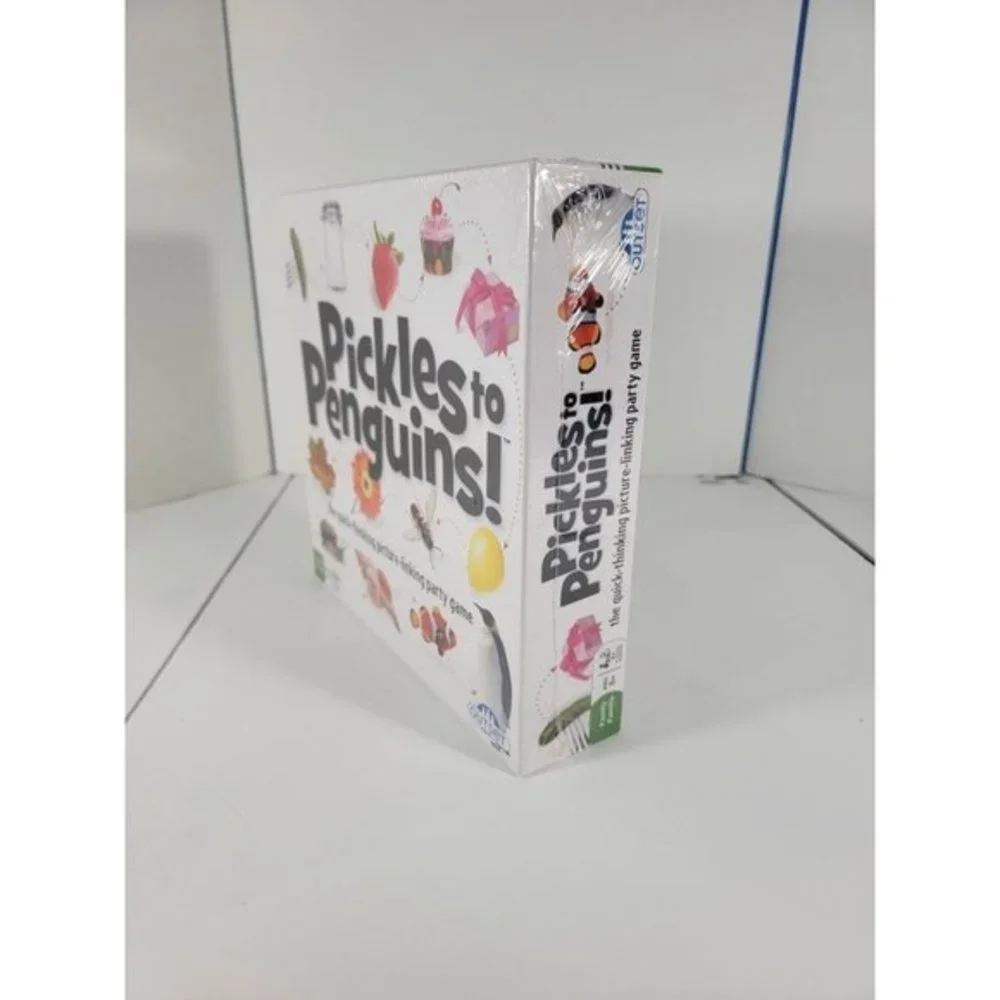Pickles to Penguins Picture Card Game - Fast Paced Family and Party Activity Sea